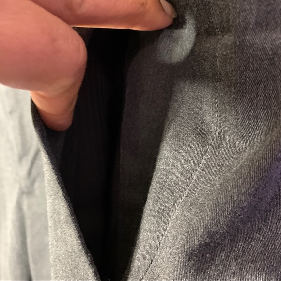 Express-Photographer Dark Gray Trousers size 34/30 - Picture 4 of 13